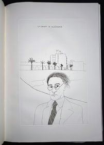 Illustrations for Fourteen Poems by C. P. Cavafy (Edition B). With 12 etchings by David Hockney.