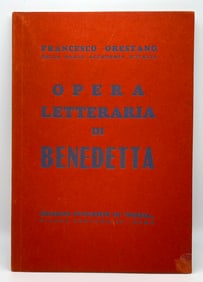 Opera letteraria di Benedetta Edizioni Futuriste di Poesia, Roma (Italy) 1936.