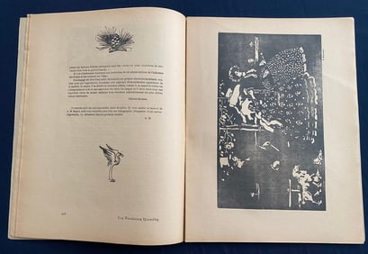KANDINSKY. Les Tendances Nouvelles n 26, 1906, 10 woodcuts by Kandinsky.