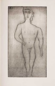 VIII Pythique. With four original etchings by Picasso, PAB 1960, one of 44 copies