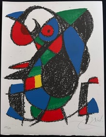 MIRÓ LITHOGRAFO Vol. II  Deluxe. With 2 Signed original lithographs + 12