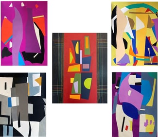 Cortege, 23 Pochoirs by Lanskoy.