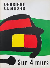 Derriere le Miroir 107-108-109. Lithographs by Miro, Chagall, Giacometti