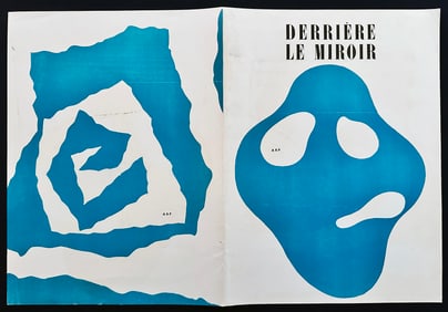 Derrière le Miroir 33, with 3 woodcuts by Arp.