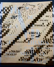 Leger-Cendar Blaise. La Fin du Monde. 1919 With 20 pochoirs by Leger