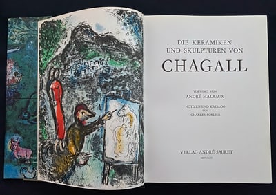 Die Keramiken un Skuplturen von CHAGALL. ( Ceramics and Sculptures by Chagall)