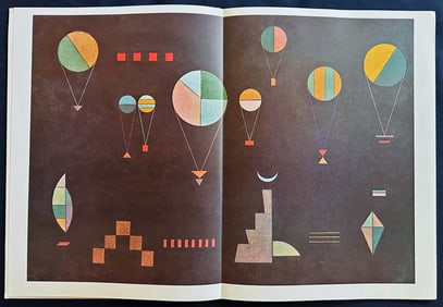 Derrière le Miroir 154. Kandinsky, with 5 lithographs in color.