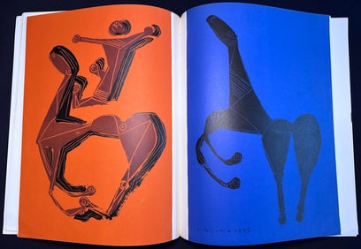 Xxe Siecle 5 1955, lithographs by Tobey Marini Singer