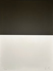 Ellsworth Kelly signed lithograph. 1973. One of 300 copies.