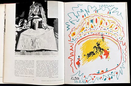 Hommage a Pablo Picasso. With one original lithograph by Picasso.