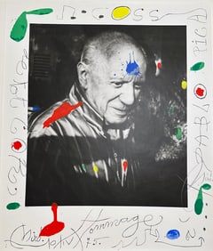 Signed Serigraph by Joan Miro. 1977, one of 50 copies