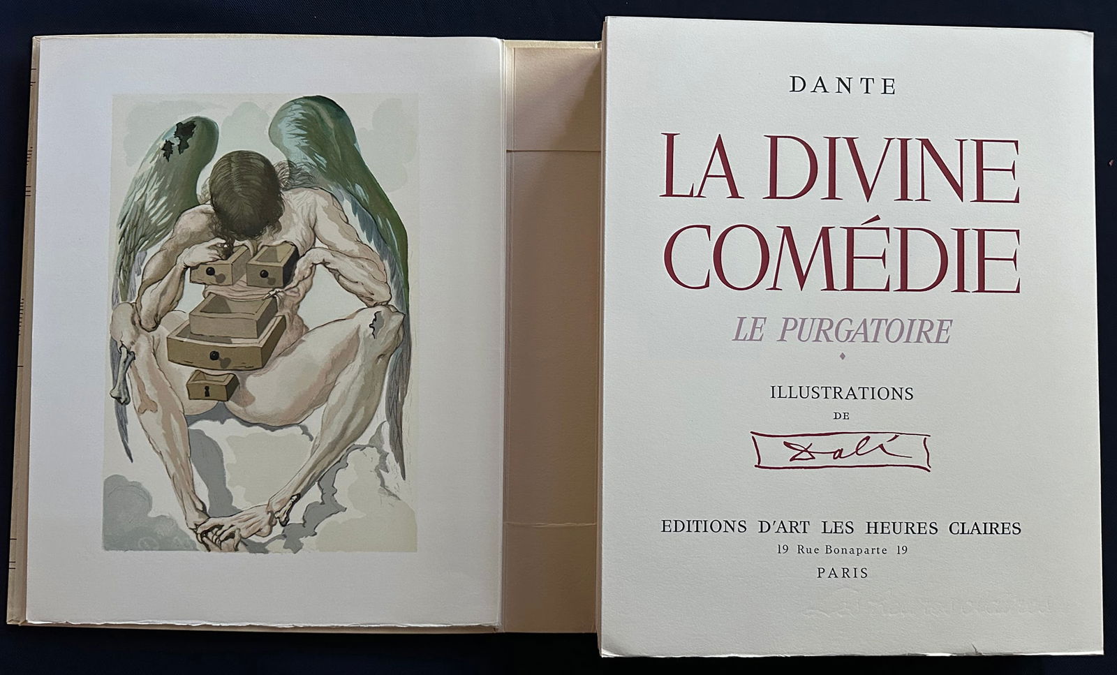 Dali, Salvador. La Divine Comedie. L'Enfer, Le Purgatoire, Le Paradis. 6 vols. (1 of 6)