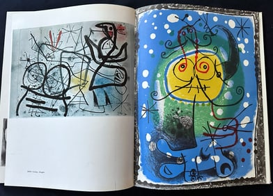 XXe Siecle 15. With a lithograph by Miro. Noel 1960