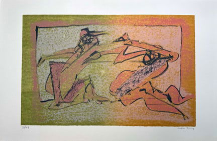 Dorothea Tanning signed Lithograph. 1976. One of 99 copies.