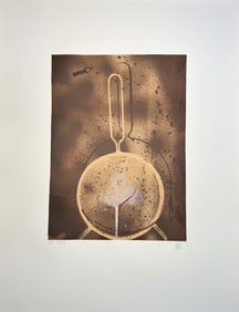 Lithograph by Man Ray. Signed. One of 30 copies. 1976.