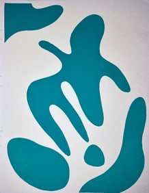 Constellations. Linocut by Jean Arp. 1938.