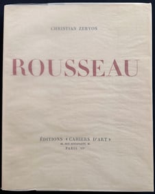 Cahiers d’art, 1929. Rousseau.