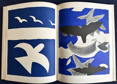 Revue Verve 31-32, 1955. Braques Sketchbook with 20 lithographs