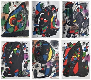 Miro Lithographe Volume IV. 1981.