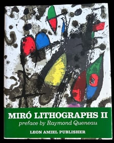 Miro Lithographs II. With 11 lithographs. 1975.