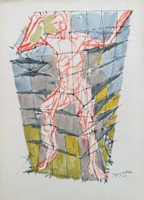 Maurice de Vlaminck Pochoir. 1959.