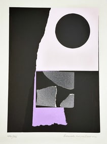 Louise Nevelson signed Screenprint. 1973. One of 300 copies.
