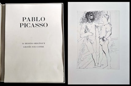 14 dessins originaux graves sur cuivre.
