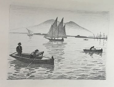 Albert Marquet Lithograph. 1925.