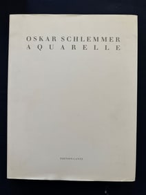 Aquarelle, by Oskar Schlemmer, 1988.