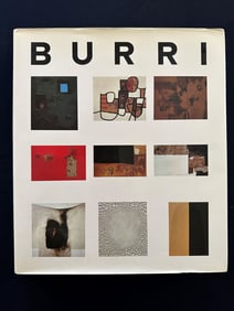 Burri, Contributi al Catalogo sistematico, by Fondazione Palazzo Albizzini, 1990.