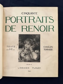 Cinquante portraits de Renoir, by Charles Terrasse, 1941.