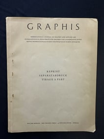 Graphis, by International Journal of Graphic and Applied Art