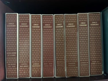 Hemingway. Oeuvres completes 8 vols