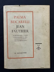 Jean Fautrier, by Palma Bucarelli, 1960.