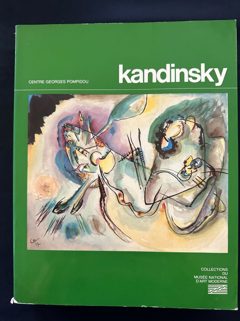Kandinsky, Catalog by Christian Derouet and Jessica Boissel, 1985.: Centre Georges Pompidou, Paris. Text in French. Soft cover.