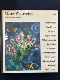 Master Watercolors of the Twentieth Century, by Werner Haftmann, 1965