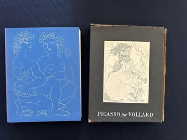 Picasso for Vollard, introduction by Hans Bolliger, 1956.