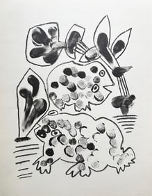 Picasso Lithograph. 1950. One of 350 copies.