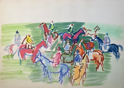 Raoul Dufy Pochoir. 1959.