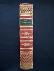Storia delle Guerre Civili di Francia, by Arrigo Caterino Davila, 1836