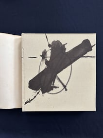 Tapies witness of silence, by Alexandre Cirici, 1970.
