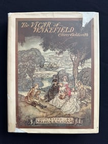 The vicar of Wakefield, by Oliver Goldsmith, illustrated by Arthur Rackham, 1929.