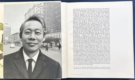 Zao Wou-Ki, by Jean Leymarie, 1979.