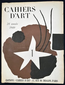 Cahiers d’Art, Miro, Leger. 24e Anne 1949,