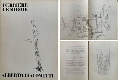 Derrière le Miroir 98. With 3 lithographs by Giacometti. 1957