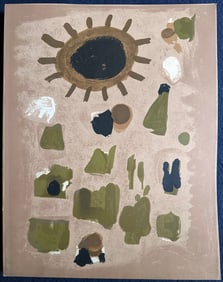 XXe siecle 24, 1964. Lithographs by Hartung, Miro, Bissier,.