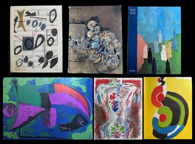 Three issues of XXe Siecle - N 30, 38, 39 With Lithographs by Marini, Masson, Sutherland, Sonia