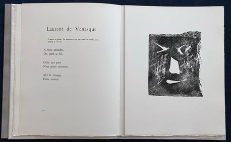 Picasso. Les Transparents. With Four Celluloid Engravings. PAB, 1967. One of 60 copies.