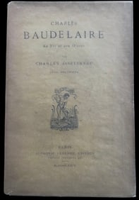 Manet. Baudelaire Sa Vie et son Oeuvre. 1869. With 2 etchings.