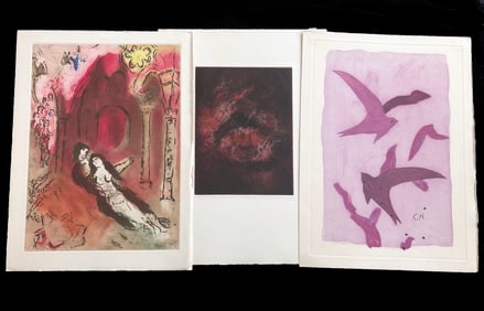Paroles Peintes vol. 1+2, 1962/65. with 29 prints (etchings or lithographs).
